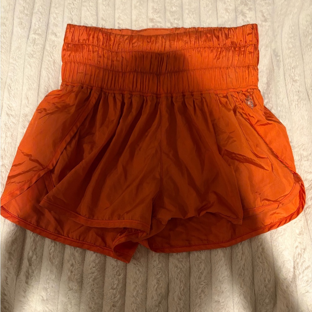 FP Movement by Free People Vibrant Orange Athletic Shorts